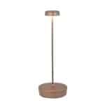BY ORDER TABLE LAMP SWAP 10X29CM BRONZE MATT LED DIMMER RECHARGEABLE ZAFFERANO ITALY