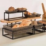 BY ORDER - ACACIA ZIG-ZAG TRAY WOOD RECTANGULAR WITH GROOVE 39X28.5X2.5CM ESPIEL - Image 3