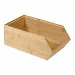 BAMBOO BOX STACKABLE 31X17.8X12.5CM ESPIEL