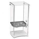 ACRYLIC CONE CABINET 5ROW FROSTED GARIBALDI