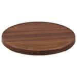 BY ORDER - BUFFET MELAMINE GROVE PLATTER ROUND WOOD BROWN 32X1.7CM ZICCO APS