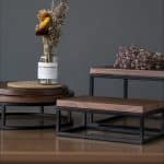 BY ORDER - BUFFET MELAMINE GROVE PLATTER ROUND WOOD BROWN 32X1.7CM ZICCO APS - Image 2