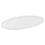 BUFFET MELAMINE OVAL PLATTER WHITE 60X30X1.65CM ZICCO APS