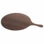 BY ORDER - BUFFET MELAMINE GROVE PLATTER ROUND WITH HANDLE WOOD BROWN 46.7X34X1CM ZICCO APS