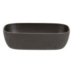 BY ORDER - BUFFET MELAMINE TRACE BOWL RECTANGULAR BLACK 1/4 26.5X16.2X7.5CM 2L ZICCO APS