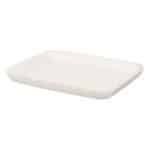 BY ORDER - BUFFET MELAMINE TRACE TRAY RECTANGULAR WHITE 1/2 32.5X26.5X3CM ZICCO APS