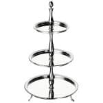 PALACE STAND FRUIT HOLDER 3 TIER ROUND S/S 18/10 MEPRA ITALY 980B