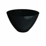 ACRYLIC BOWL 28CM BLACK MEPRA ITALY