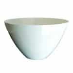 ACRYLIC BOWL 28CM WHITE MEPRA ITALY