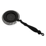 COCKTAIL STRAINER HAWTORN BLACK THEBARS ITALY