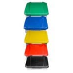 SPARE LID FOR GARBAGE 120L YELLOW SPAIN - Image 2