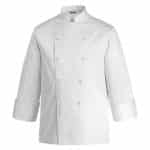 EGO CHEF JACKET SECURITY WHITE SMALL 100 COTTON ITALY