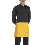 APRON SHORT YELLOW 40X70CM 65-35 ITALY