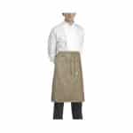 BY ORDER - APRON MEDIUM WAIST KAKI 70X70CM 80 POL/20 COTT ITALY