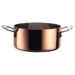 BY ORDER TOSCANA 3PLY SAUCE POT WITH LID COPPER 20CM 2.9L MEPRA ITALY