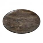 BY ORDER - PINE MELAMINE PLATTER HYBRID ROUND 28CM ESPIEL