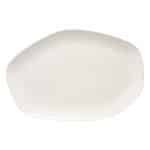 ALLURE NOBLE PORCELAIN ASYMMETRIC COUPE PLATTER 40X27CM SCHONWALD GERMANY