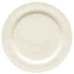 GENERATION DURACREAM PLATE FLAT ROUND WITH RIM 31CM SCHONWALD GERMANY