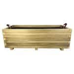 BY ORDER WOODEN PLANTER 110X50X36CM UNIQUE