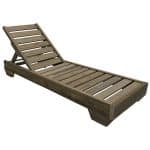 BY ORDER WOODEN SINGLE BEACH BED STACKABLE UNIQUE