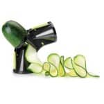 VEGETABLE HAND TRIPLE SHARPENER SPIRAL AND JULIENNE INOX FRANCE