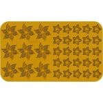 SILICONE MOULD 9 AND 25 FLOWERS LEAVES FRANCE