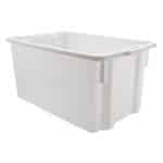 FOOD BOX STORAGE RECTANGULAR 90L WITH LID SET MP ITALY