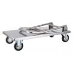 TROLLEY PLATFORM INOX FOLDABLE HANDLE 82X52X97CM CART-82FCE RNT