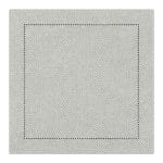 COASTER SQUARE LIGHT GREY 10X10CM 100PCS BIT ITALY