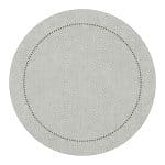 COASTER ROUND LIGHT GREY 10X10CM 100PCS BIT ITALY