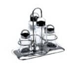 OIL VINEGAR SALT AND PEPPER S/S COCCOLA MEPRA ITALY