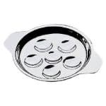 BY ORDER TABLE UTENSILS ESCARGOT DISH 13CM 6 HOLES S/S 18/10 MEPRA ITALY