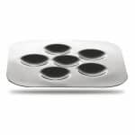 MINI FINGER FOOD TRAY 12X12CM S/S 18-10 MEPRA ITALY