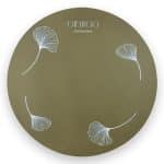 CUSTOM ORDER - PLACEMAT ROUND 34CM LEATHER