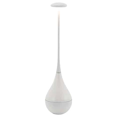 TAB-ZAF-LD1110B3.jpg BY ORDER - TABLE LAMP DONDOLINA OPAQUE WHITE LED DIMMER RECHARGEABLE ZAFFERANO ITALY - Image 1