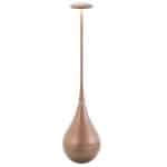 BY ORDER - TABLE LAMP DONDOLINA BRONZE LED DIMMER RECHARGEABLE ZAFFERANO ITALY