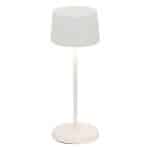 BY ORDER TABLE LAMP OLIVIA MICRO WHITE LED DIMMER RECHARGEABLE ZAFFERANO ITALY