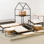 BUFFET ADVANCED WIRE BASE METAL BLACK GN 1/2 SLOPPING 33X27X20CM ESPIEL - Image 2