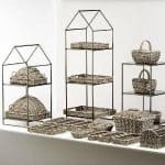 BUFFET METAL STAND BLACK 2 SHELF 32X30X36.5CM ESPIEL - Image 4