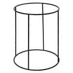 BUFFET ADVANCED WIRE BASE METAL BLACK ROUND 24-22X28CM ESPIEL