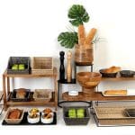 BUFFET RATTAN BASKET BEIGE GN 1/1 53X32.5X9CM ESPIEL - Image 2