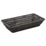 BUFFET RATTAN BASKET GREY GN 1/3 17.5X32.5X6.5CM ESPIEL