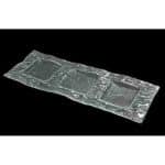 GLASS DIP 3COMPARTMENT 40X15CM MODA