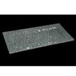 GLASS PLATTER 40X20CM MODA