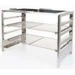BY ORDER - KASAI ROBATA RACK AND MESH MEDIUM INOX 47X36X36CM 100 CHEF