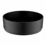 BY ORDER MELAMINE STACKABLE ROUND BOWL STEP 17X6.5CM BLACK MATT ESPIEL
