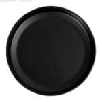 BY ORDER MELAMINE STACKABLE ROUND BOWL STEP 17X6.5CM BLACK MATT ESPIEL - Image 2