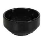 BY ORDER MELAMINE STACKABLE BOWL 6X2.5CM BLACK ESPIEL