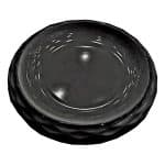 BY ORDER - MELAMINE BOWL ROUND BLACK 21X23X6.5CM UNIQUE