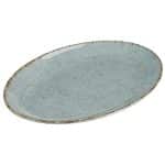 BY ORDER - MELAMINE PLATTER RECTANGULAR DECOR GREEN 50.6X32.5X4CM NOV